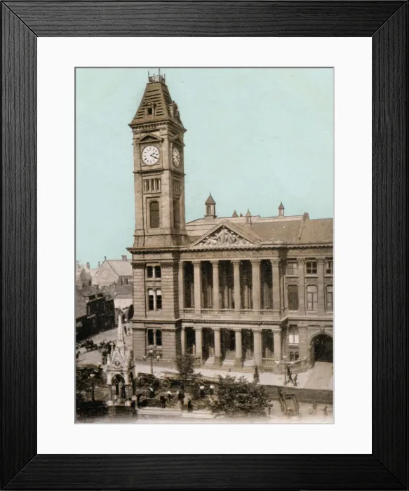 Framed Print : Art Gallery, Birmingham, West Midlands, early 20th century