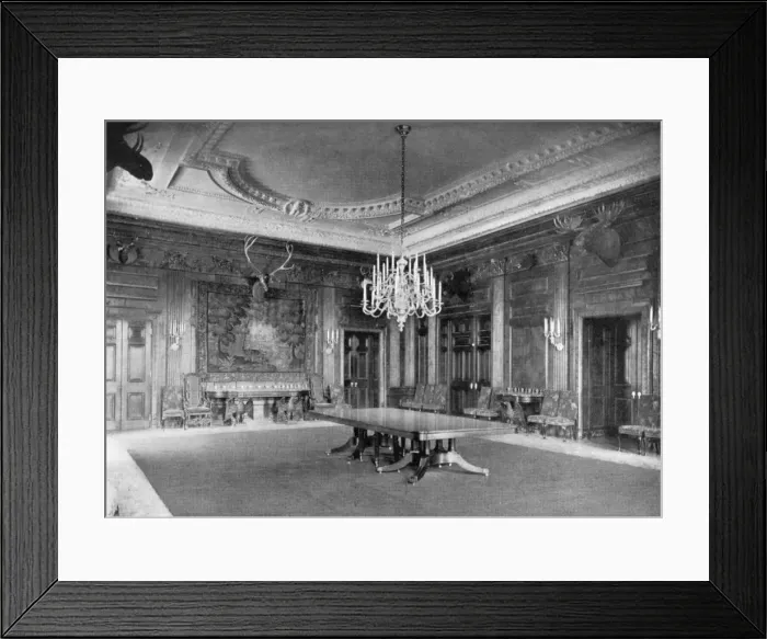 Framed Print : The State Dining-room at the White House, Washington DC, USA, 1908 Framed Print : The State Dining-room at the White House, Washington DC, USA, 1908