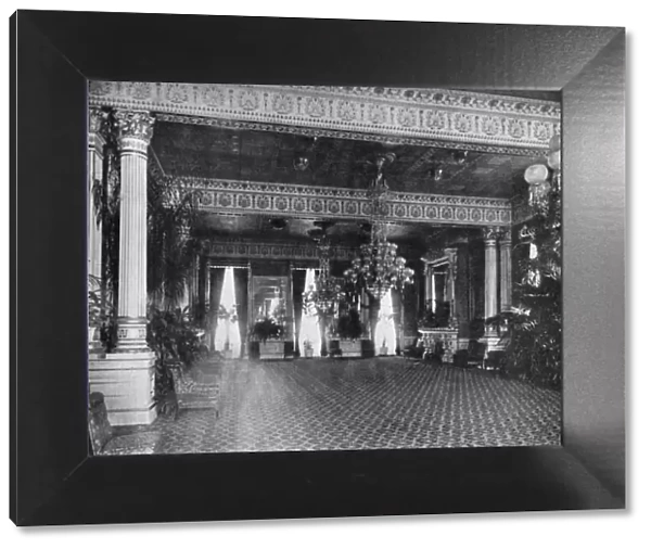 The East Room at the White House, Washington DC, USA, 1908