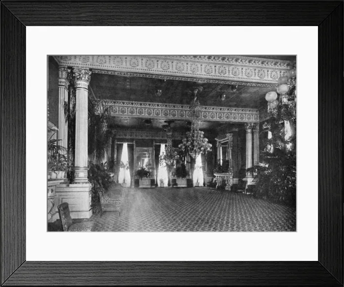 Framed Print : The East Room at the White House, Washington DC, USA, 1908 Framed Print : The East Room at the White House, Washington DC, USA, 1908