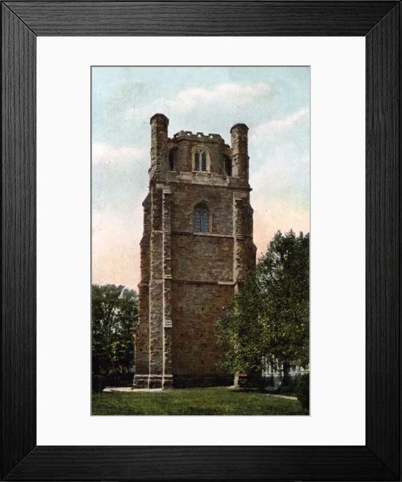 Framed Print : Bell Tower, Chichester, West Sussex, early 20th century Framed Print : Bell Tower, Chichester, West Sussex, early 20th century