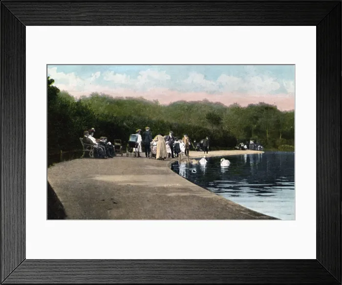Framed Print : Queens Park, Brighton, East Sussex, early 20th century Framed Print : Queens Park, Brighton, East Sussex, early 20th century