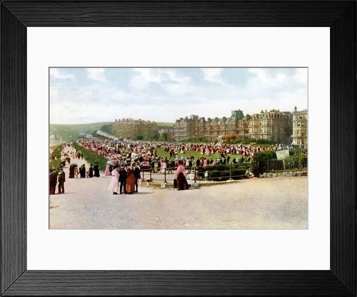 Framed Print : The Lawns, Eastbourne, East Sussex, early 20th century Framed Print : The Lawns, Eastbourne, East Sussex, early 20th century