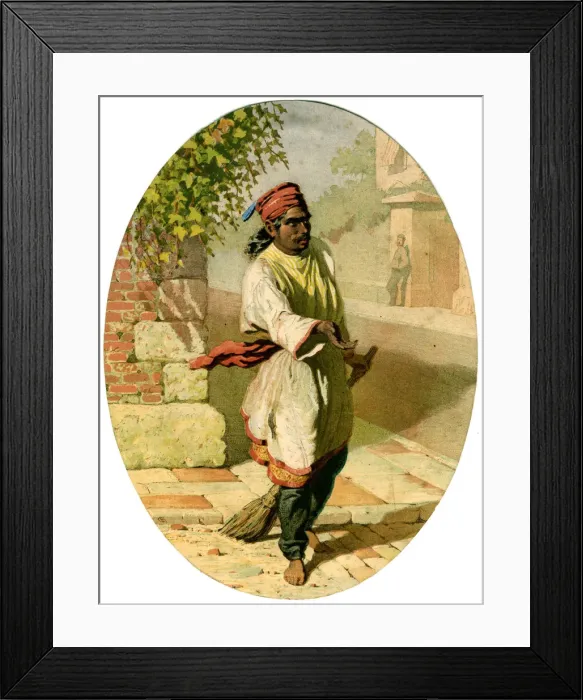Framed Print : Lascar, c19th century Framed Print : Lascar, c19th century