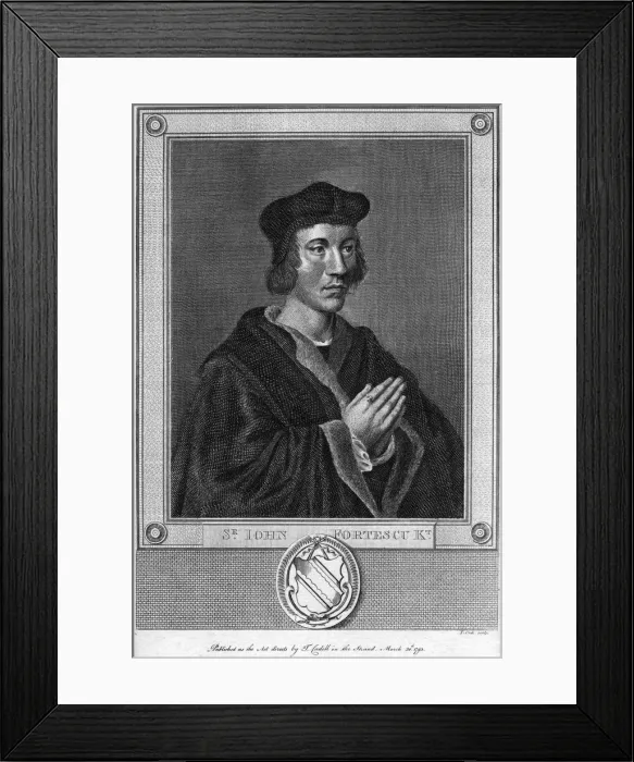 Framed Print : Sir John Fortescu, 1793 Framed Print : Sir John Fortescu, 1793