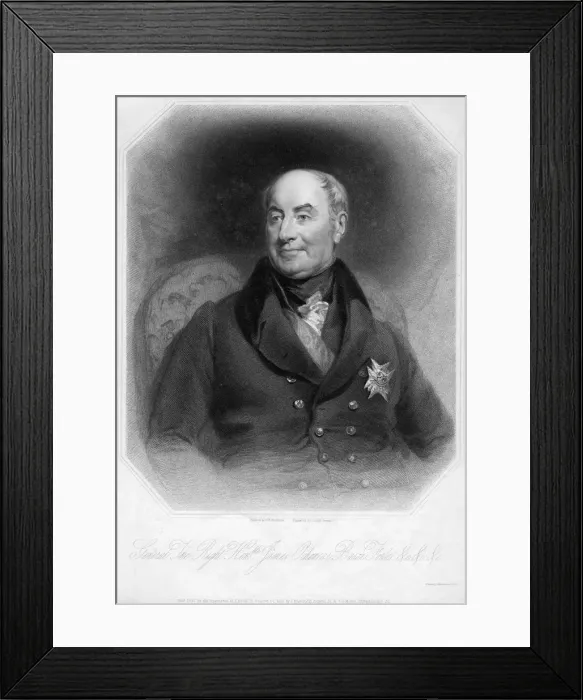 Framed Print : General James Ochoncar, 1837. Artist: James Ochoncar Framed Print : General James Ochoncar, 1837. Artist: James Ochoncar