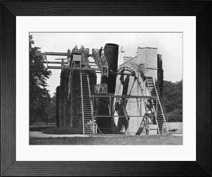 Framed Print : Lord Rosses telescope, Birr, Offaly, Ireland, 1924-1926. Artist: W Lawrence