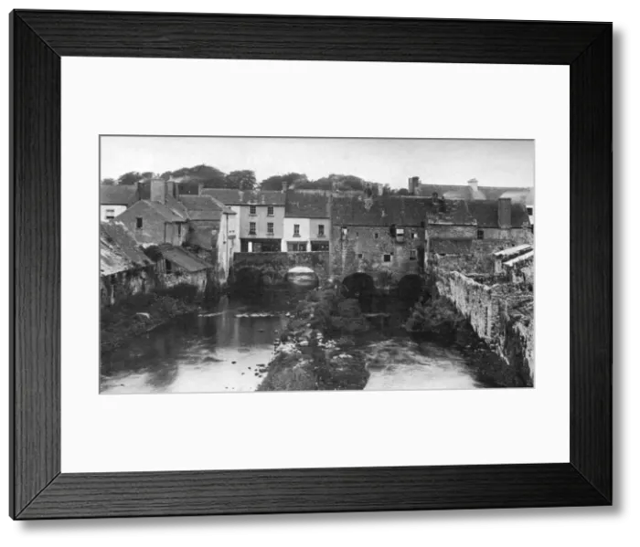 Framed Print : Old bridge, Birr, Offaly, Ireland, 1924-1926. Artist: W Lawrence Framed Print : Old bridge, Birr, Offaly, Ireland, 1924-1926. Artist: W Lawrence