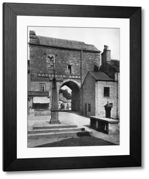 Framed Print : Cartmel Priory Gatehouse, Cartmel, Cumbria, 1924-1926. Artist: Valentine & Sons Framed Print : Cartmel Priory Gatehouse, Cartmel, Cumbria, 1924-1926. Artist: Valentine & Sons