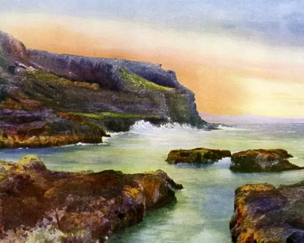 The Cliff, Castlerock, Londonderry, Northern Ireland, 1924-1926. Artist: MC Green
