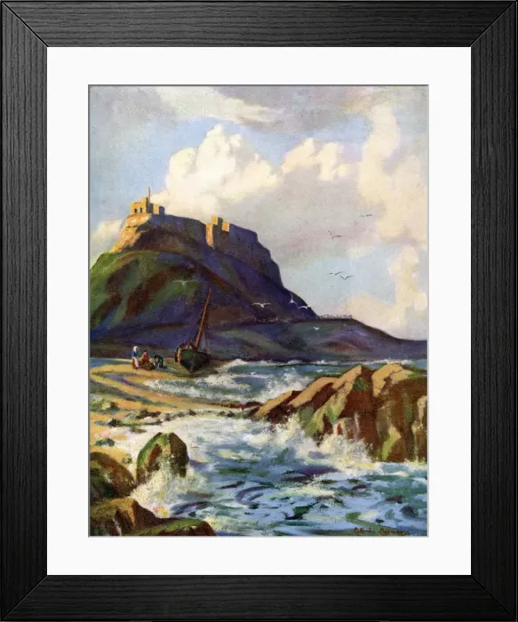 Framed Print : Lindisfarne, Northumberland, 1924-1926. Artist: Catharine Chamney Framed Print : Lindisfarne, Northumberland, 1924-1926. Artist: Catharine Chamney
