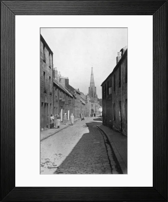 Framed Print : An old street near Wallace Green, Berwick-upon-Tweed, Northumberland, 1924-1926. Artist: AR Edwards Framed Print : An old street near Wallace Green, Berwick-upon-Tweed, Northumberland, 1924-1926. Artist: AR Edwards