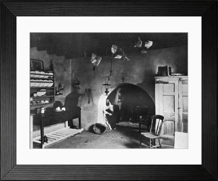 Framed Print : A farm kitchen, Orkney, Scotland, 1924-1926. Artist: Thomas Kent Framed Print : A farm kitchen, Orkney, Scotland, 1924-1926. Artist: Thomas Kent