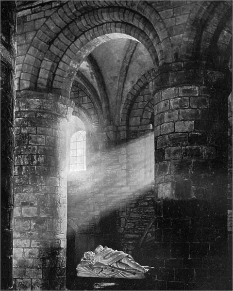 Interior of St Magnus Cathedral, Kirkwall, Orkney, Scotland, 1924-1926. Artist: Thomas Kent
