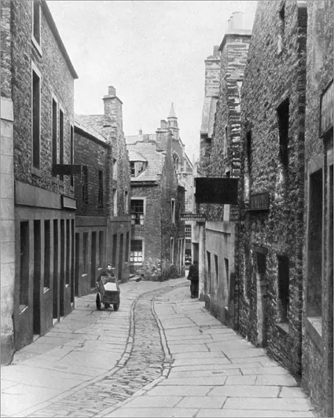 A street in Stromness, Orkney, Scotland, 1924-1926. Artist: Thomas Kent