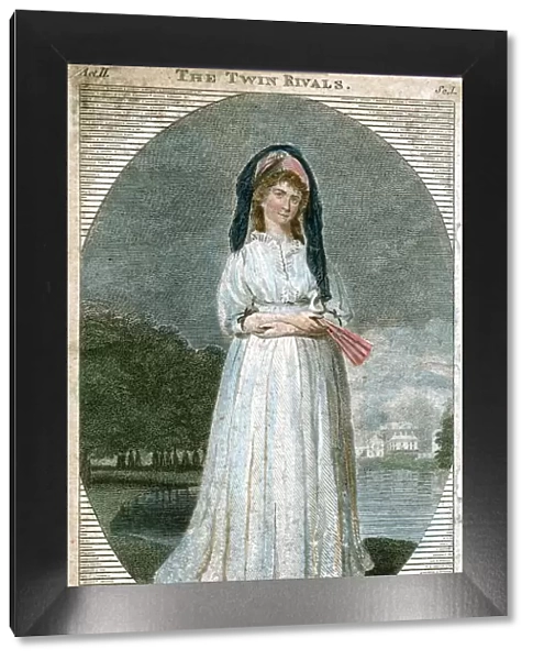 Miss Heard as Aurelia, 1796