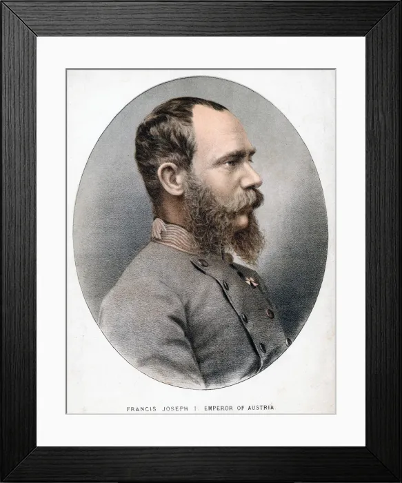 Framed Print : Francis Joseph I, Emperor of Austria Framed Print : Francis Joseph I, Emperor of Austria