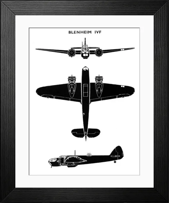 Framed Print : Bristol Blenheim Mk IVF, 1941 Framed Print : Bristol Blenheim Mk IVF, 1941