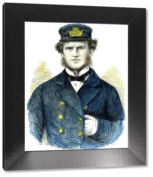 Captain Josling, of HMS Euryalus, 1863