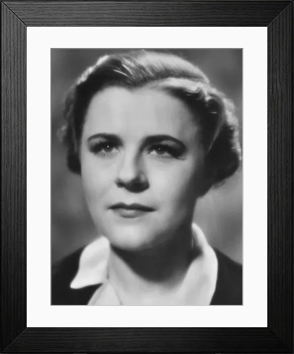 Framed Print : Paula Wessely, Austrian actress and film star, 20th century Framed Print : Paula Wessely, Austrian actress and film star, 20th century