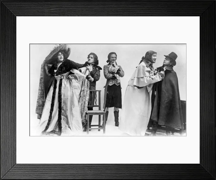 Framed Print : The Scarlet Pimpernel, 20th century. Artist: Ellis & Walery