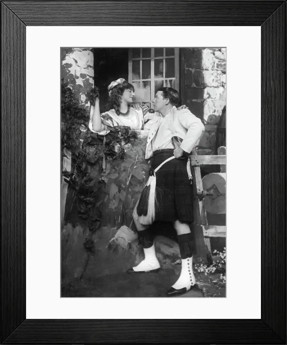 Framed Print : Ellaline Terriss and Seymour Hicks in The Gay Gordons, c1907 Framed Print : Ellaline Terriss and Seymour Hicks in The Gay Gordons, c1907