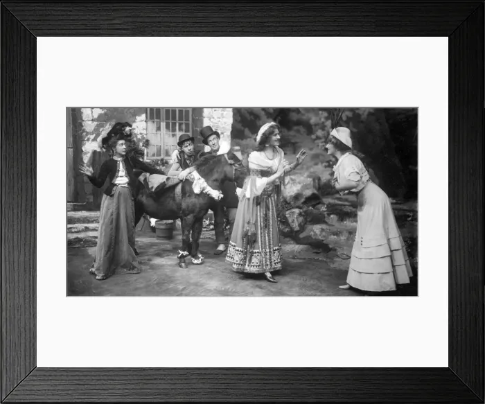 Framed Print : Performance of The Gay Gordons, c1907 Framed Print : Performance of The Gay Gordons, c1907