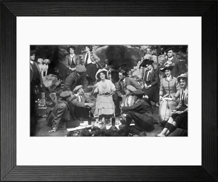 Framed Print : Performance of The Gay Gordons, c1907 Framed Print : Performance of The Gay Gordons, c1907