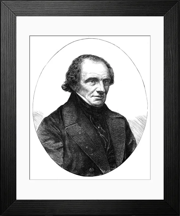 Framed Print : Lord John Russell, English Whig and Liberal politician, 1850, (1888) Framed Print : Lord John Russell, English Whig and Liberal politician, 1850, (1888)