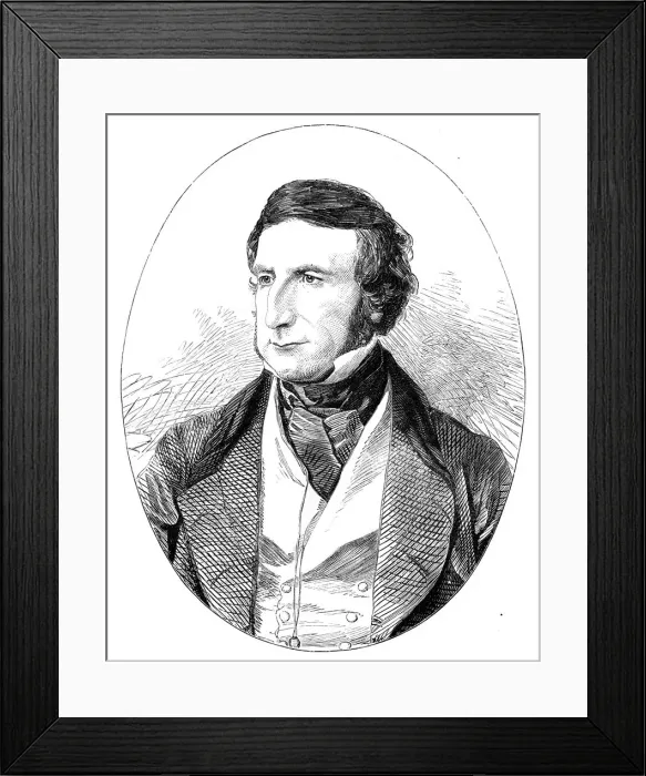 Framed Print : Sir George Cornewall Lewis (1806-1863), British statesman and man of letters Framed Print : Sir George Cornewall Lewis (1806-1863), British statesman and man of letters