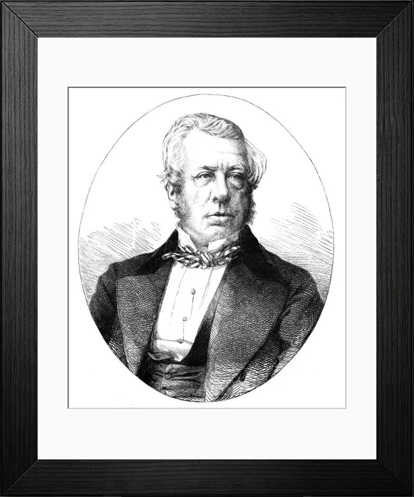 Framed Print : George William Frederick Howard (1802-1864), 7th Earl of Carlisle, British politician and statesman Framed Print : George William Frederick Howard (1802-1864), 7th Earl of Carlisle, British politician and statesman