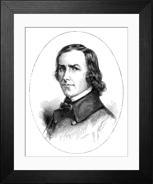 Framed Print : Charles Forbes Rene de Montalembert (1810-1870), French publicist and historian