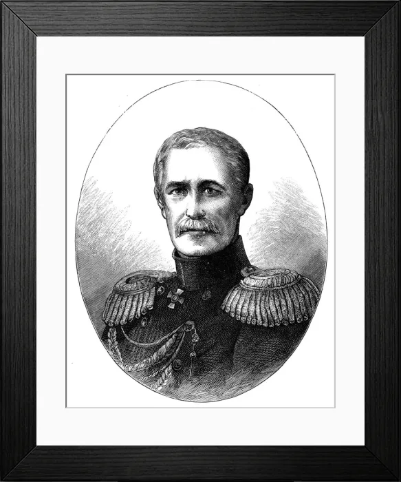 Framed Print : Prince Aleksandr Sergeyevich Menshikov (1787-1867), Russian military commander Framed Print : Prince Aleksandr Sergeyevich Menshikov (1787-1867), Russian military commander