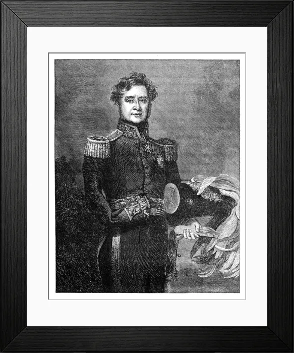 Framed Print : Fitzroy James Henry Somerset (1788-1855), 1st Baron Raglan, English soldier Framed Print : Fitzroy James Henry Somerset (1788-1855), 1st Baron Raglan, English soldier