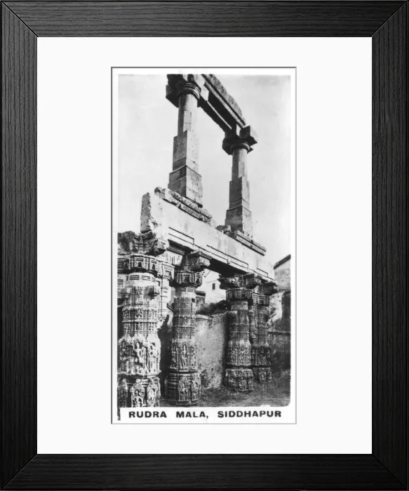 Framed Print : Rudra Mala, Siddhapur, India, c1925 Framed Print : Rudra Mala, Siddhapur, India, c1925