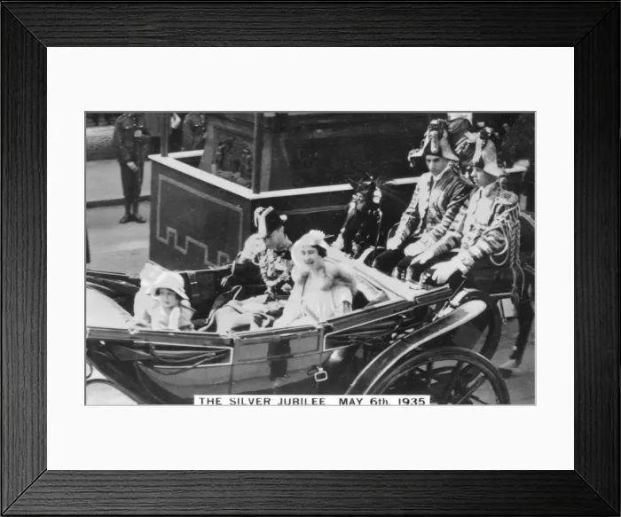 Framed Print : King George Vs Silver Jubilee, London, 6th May, 1935 Framed Print : King George Vs Silver Jubilee, London, 6th May, 1935