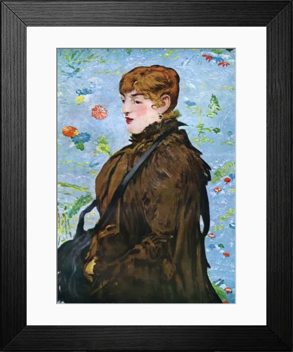 Framed Print : Autumn (Mery Laurent), 1882 (1938). Artist: Edouard Manet Framed Print : Autumn (Mery Laurent), 1882 (1938). Artist: Edouard Manet