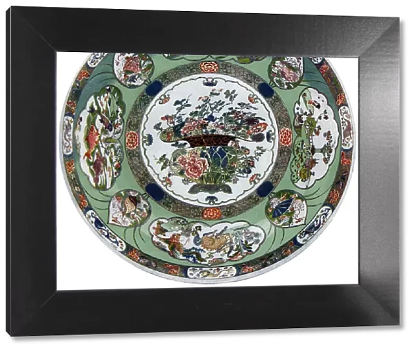 A Chinese porcelain dish of the Kang-he period, 17th century (1903)