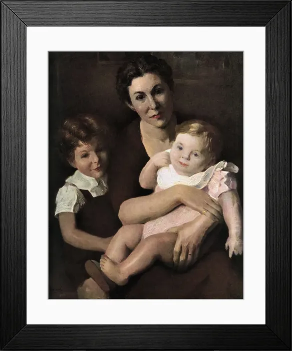 Framed Print : Maternity, 1938. Artist: Paul Charvel Framed Print : Maternity, 1938. Artist: Paul Charvel