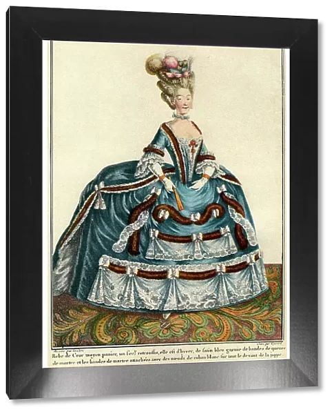 French fashion during the reign of Louis XV, 1938