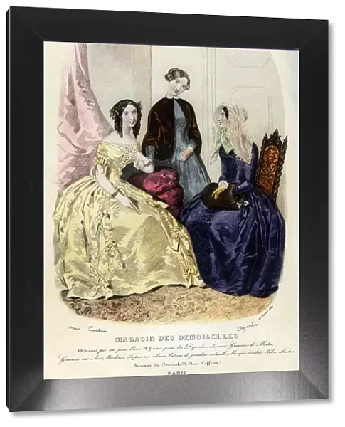 Parisian fashions of the 19th century, 1849 (1938)