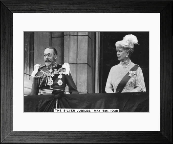Framed Print : King George Vs Silver Jubilee, London, 6th May, 1935 Framed Print : King George Vs Silver Jubilee, London, 6th May, 1935