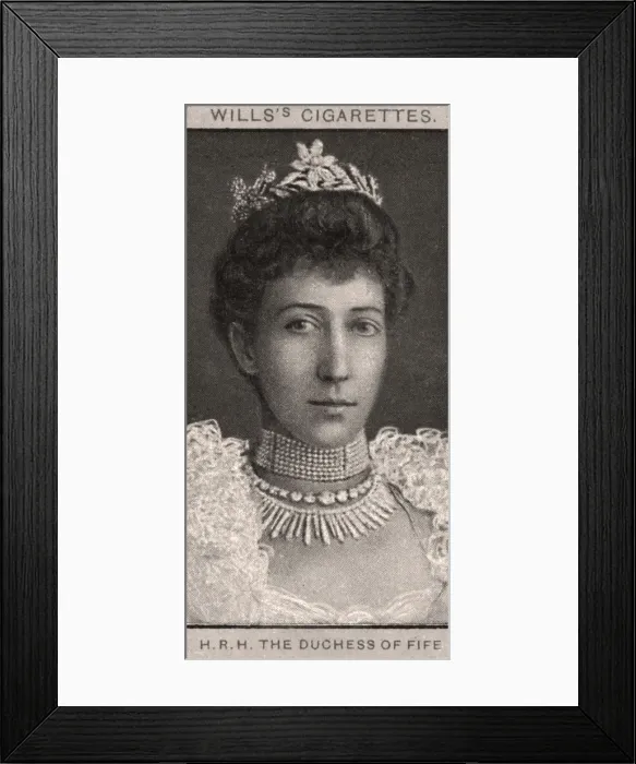 Framed Print : H. R. H The Duchess of Fife, 1908. Artist: WD & HO Wills Framed Print : H. R. H The Duchess of Fife, 1908. Artist: WD & HO Wills