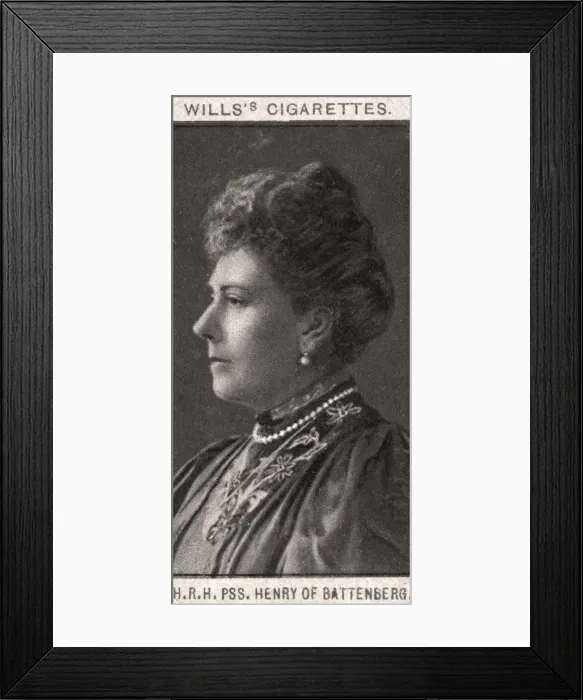 Framed Print : H. R. H, PSS. Henry of Battenberg, 1908. Artist: WD & HO Wills Framed Print : H. R. H, PSS. Henry of Battenberg, 1908. Artist: WD & HO Wills