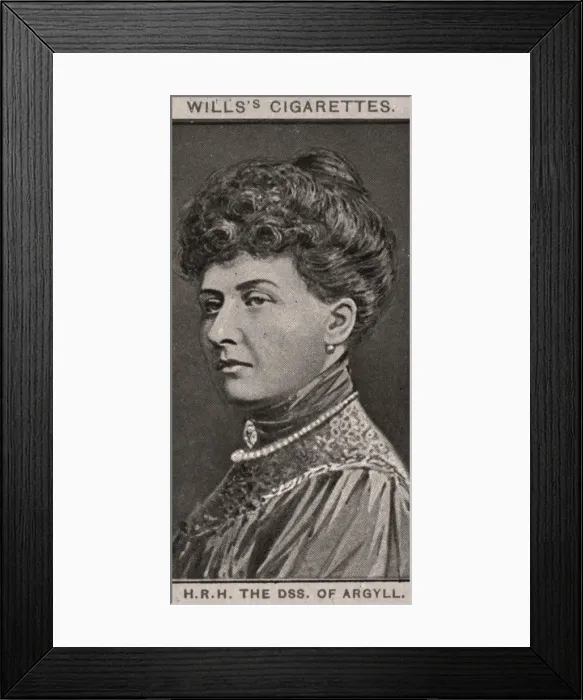 Framed Print : H. R. H, The DSS. Of Argyll, 1908. Artist: WD & HO Wills