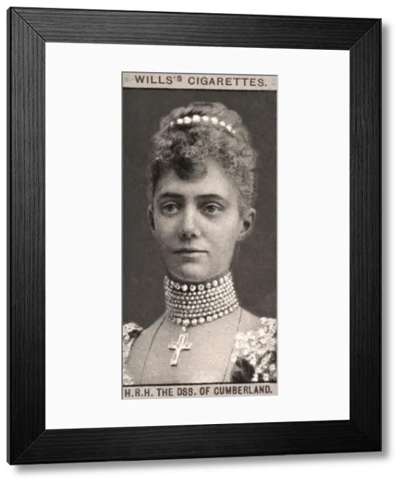 Framed Print : H. R. H, The DSS. Of Cumberland, 1908. Artist: WD & HO Wills Framed Print : H. R. H, The DSS. Of Cumberland, 1908. Artist: WD & HO Wills