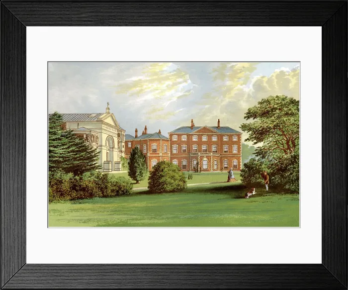 Framed Print : Everingham Park, Yorkshire, home of Lord Herries, c1880 Framed Print : Everingham Park, Yorkshire, home of Lord Herries, c1880
