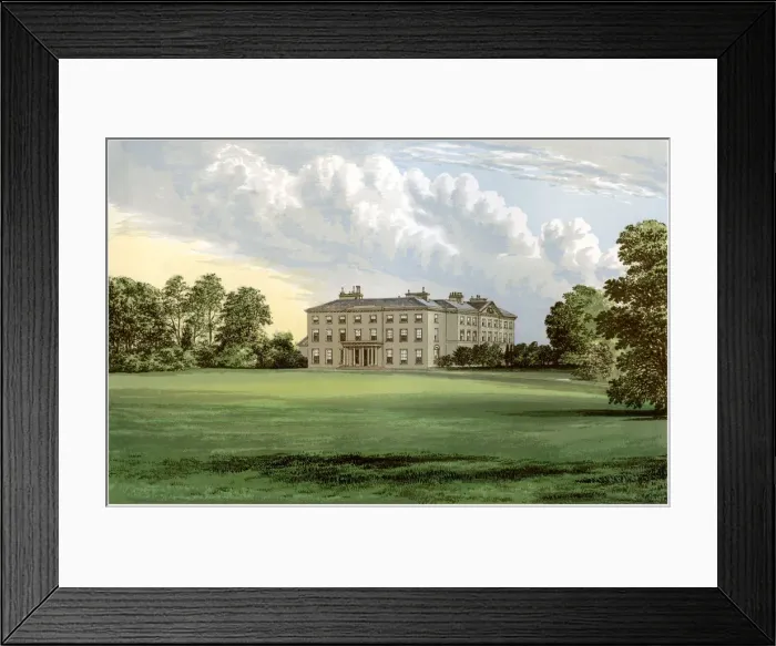 Framed Print : Farnham Lodge, County Cavan, Ireland, home of Lord Farnham, c1880 Framed Print : Farnham Lodge, County Cavan, Ireland, home of Lord Farnham, c1880