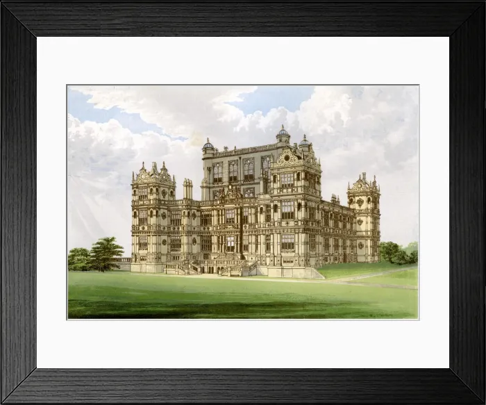 Framed Print : Wollaton Hall, Nottingham, Nottinghamshire, home of Lord Middleton, c1880 Framed Print : Wollaton Hall, Nottingham, Nottinghamshire, home of Lord Middleton, c1880
