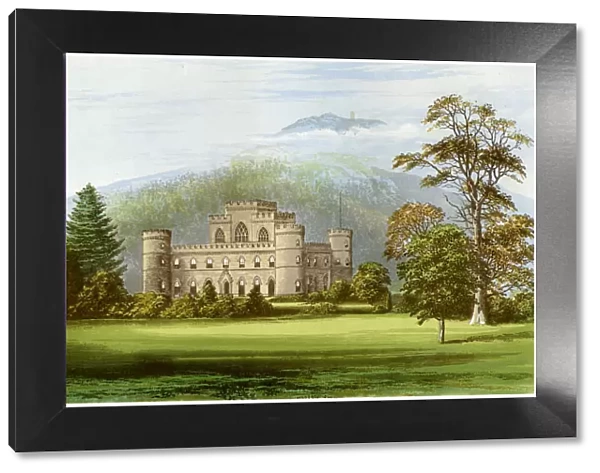 Inveraray Castle, Argyllshire, Scotland, home of the Duke of Argyll, c1880